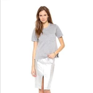 Jonathan Simkhai top XS  grey NEW w/o tags